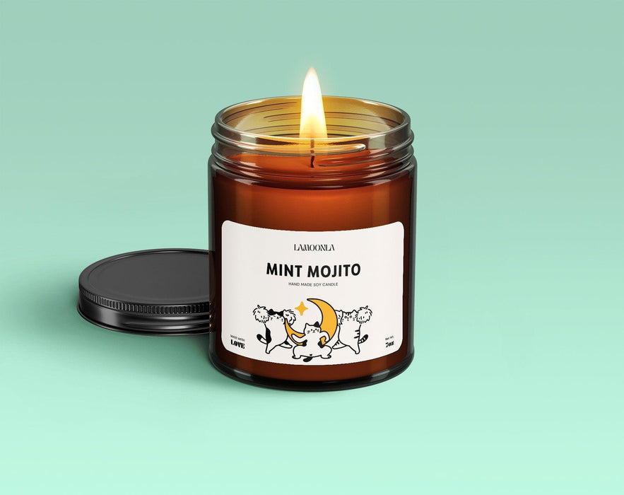 Lamoonla - Mint Mojito Candle - B
